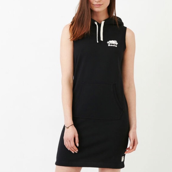 Roots Canada Dresses & Skirts - Roots Canada NWT
 Sleeveless Hooded Sweater Hoodie